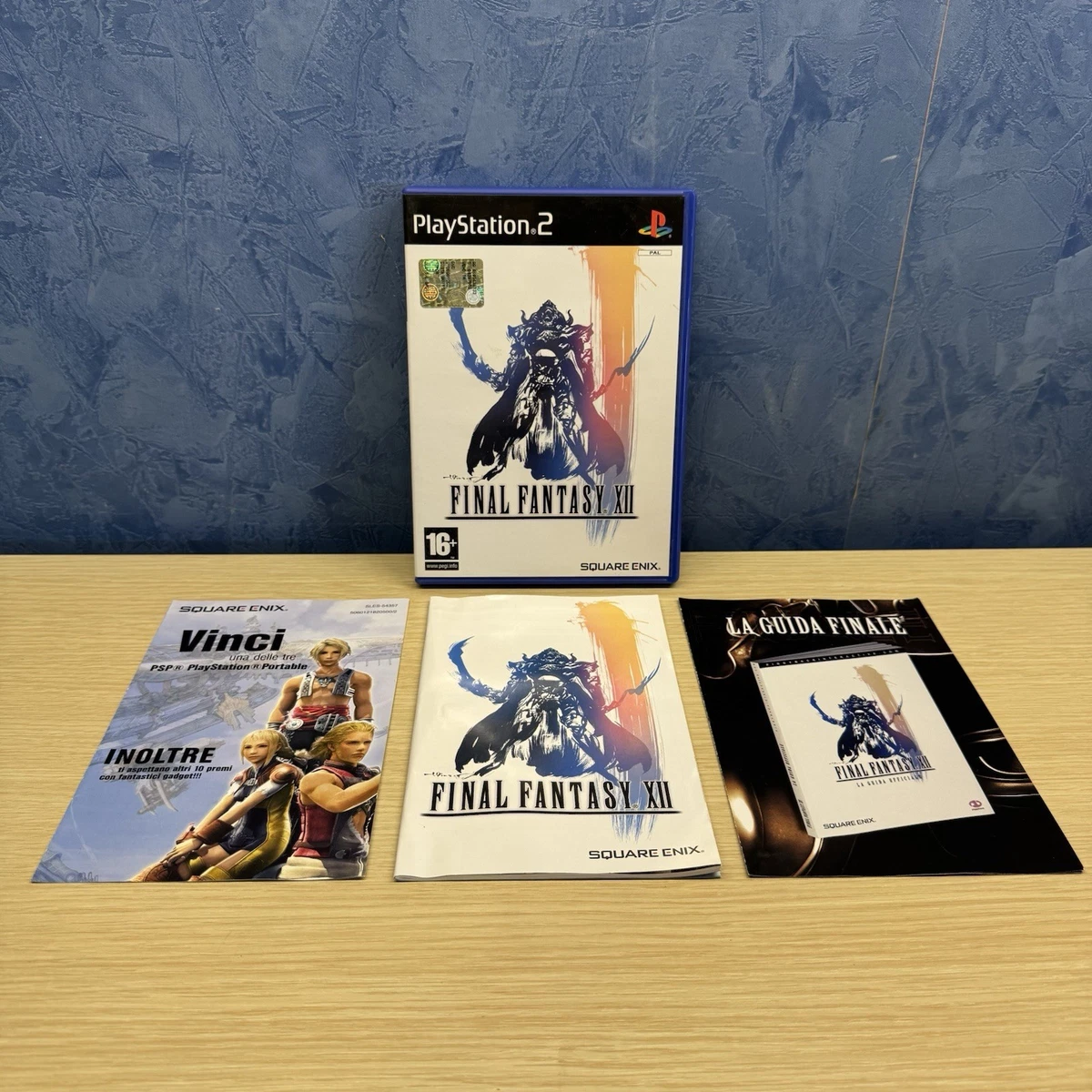 Final Fantasy XII PS2 - Version PAL Italienne - Comme Neuf - Jeu PlayStation 2 Complet