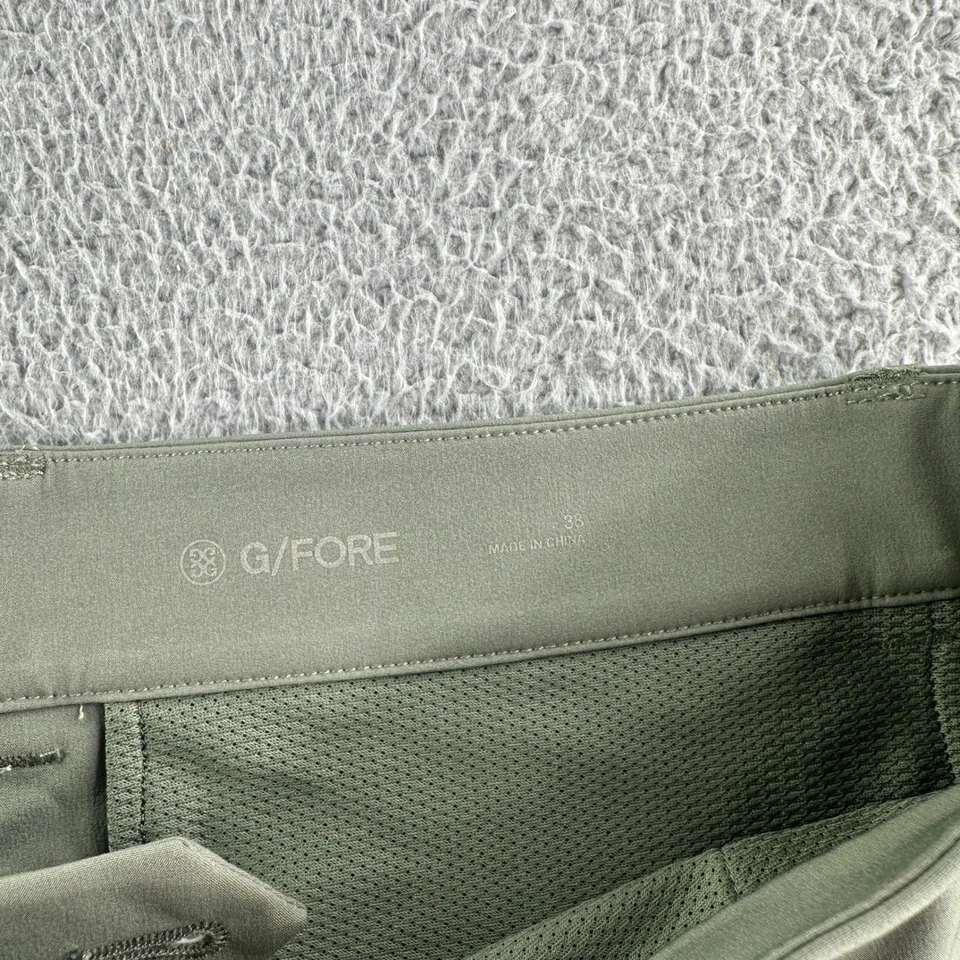 G/FORE 高尔夫短裤男式 38 绿色轻便 Tech Isle Maverick 混合弹力 — 第 4/4 张图片