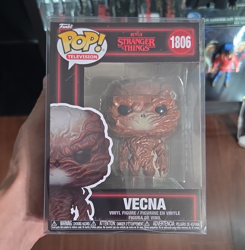 Funko Pop! Television Stranger Things Vecna #1806 Vinyl Figure w/ Protector