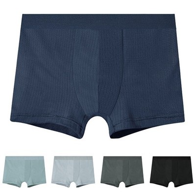 Herren Boxershorts Bequem Weich Atmungsaktiv Streifen Unterhose Trunks