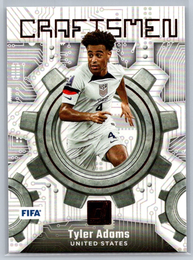 2023-24 Panini Donruss - Tyler Adams Craftsmen USMNT #14