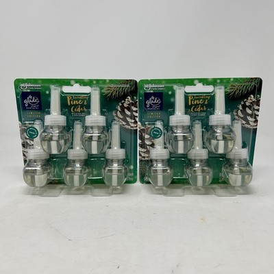 10 Glade Limited Edition Scented Oil Refill Twinkling Pine & Cedar Plugin Spruce