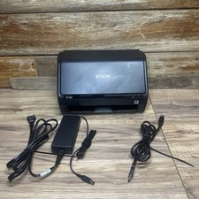 Epson ES-400 Duplex Document Scanner - Power Cable and USB Included TESTED/WORKS