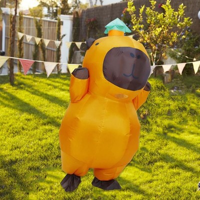 Capybara Aufblasbares Kostüm zum Geburtstag, Bühnenshow, Spiel von