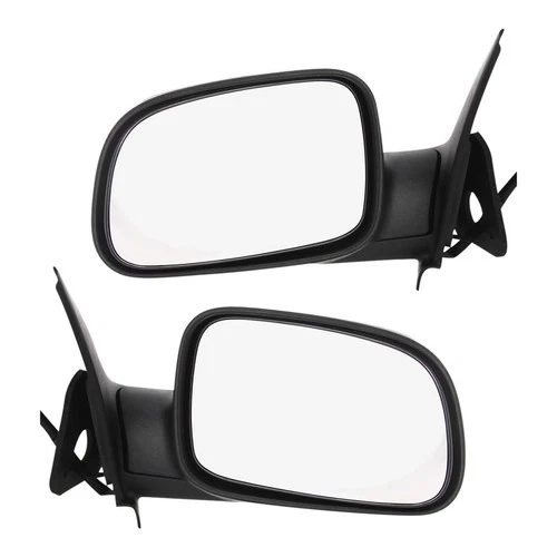 Set Of 2 Mirror Power For 1999-2004 Jeep Grand Cherokee Textured Black