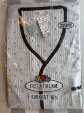 vintage Fruit of the Loom short sleeve knee length night shirt NOS Kmart