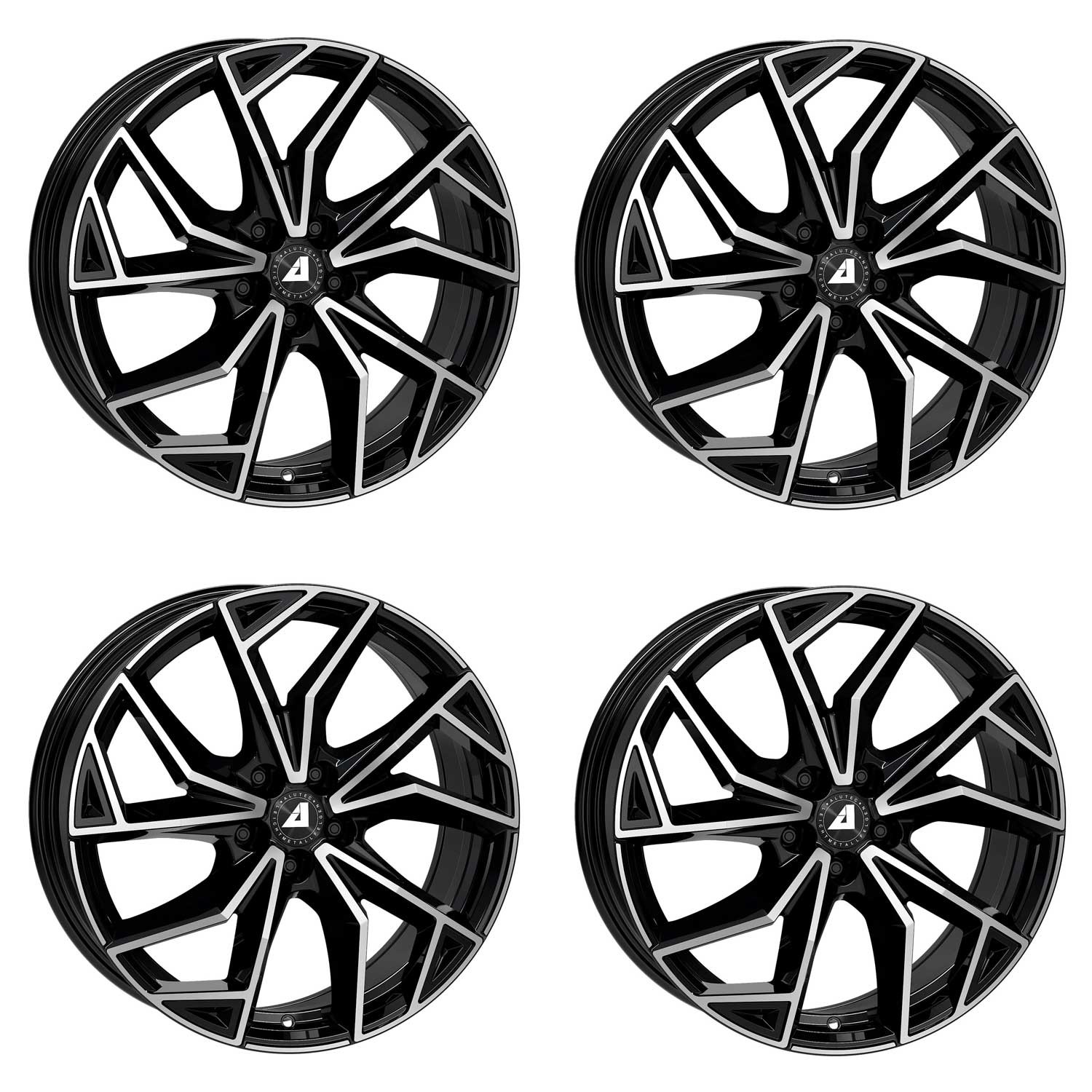 4 Alutec ADX.02 wheels 7.5Jx18 ET48 5x108 SWFP for VOLVO C30 S40 V50 S60 V60 S60