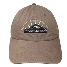 Respect For The Environment REI Est. 1938 Slideback Baseball Cap Brown One Size