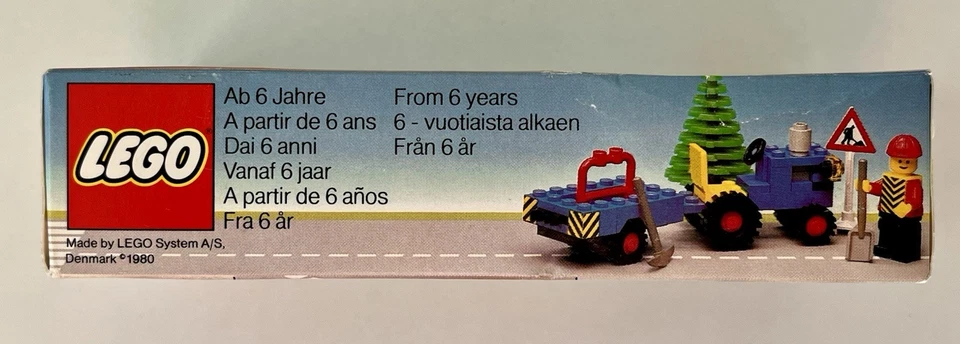 LEGO 6647 Vintage LEGOLAND Town Highway Repair Brand New Sealed Box - Image 3 of 4