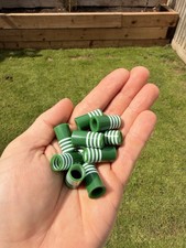 Custom Golf Iron Ferrules / 0.355" / Green Stripe / Set of 10