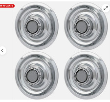 Chevy Camaro Corvette Chevelle Rally Wheel Power Disk Brakes Center Caps Set 4 Chevy Camaro Corvette Chevelle Rally Wheel Power Disk Brakes Center Caps Set 4