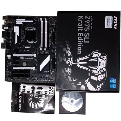 MSI Z97S SLI Krait Edition LGA1150 Motherboard Used Tested No Pin Damage