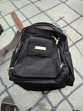 Jujube Backpack Diaper Bag With Lots Of Pockets Black And Gold