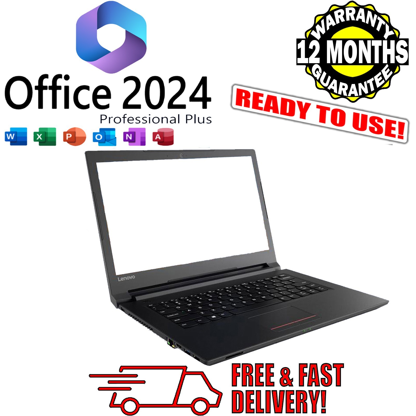 Lenovo IdeaPad 110-17IKB 17.3" Inch WIN10 MS Office i5 8GB 256GB SSD VAT Laptop