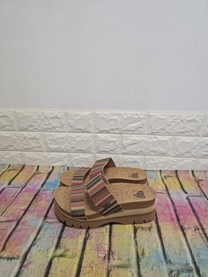 Reef Cushion Vista Higher Walking Sliders UK 5 Damen UVP 65£ Multi Woven