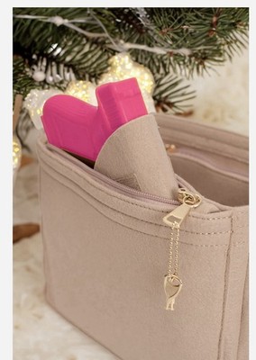 Kinsey Rhea CONSEALED CARRY incert / Tote Bag / Locking / Safe / Organize Beige 
