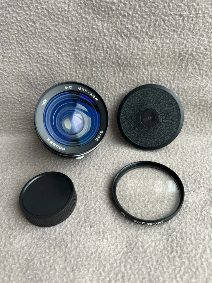 MIR-24M MC 35 mm f2 M42 Ultra Wide Angle lens for Zenit Sony Canon Nikon USSR - Image 4 of 4