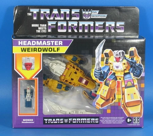 Transformers Weirdwolf Decepticon Headmaster 2020 Figure Vintage Exclusive MIB