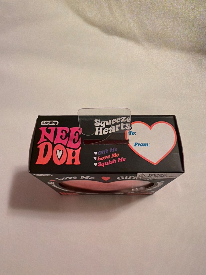 O Ringe Needoh NeeDoh *Ultra Rare Orange Original Run Heart U+ME=GROOVY 22308HY (2022 ...