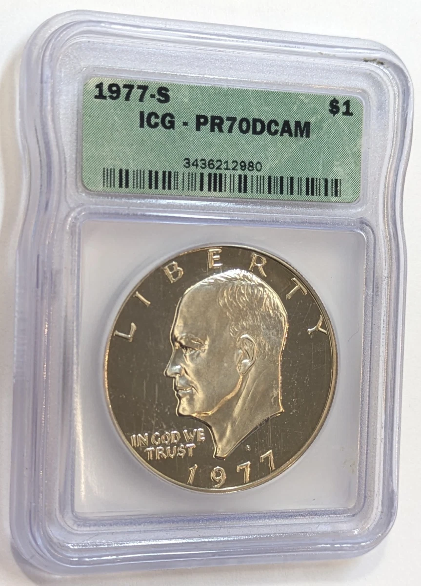 Silver 1977 Eisenhower Dollars (1971-1978) for sale | eBay