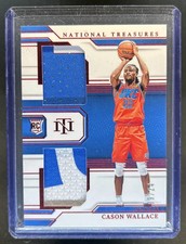 2023-24 National Treasures Cason Wallace Rookie Dual RC Patch International #/24