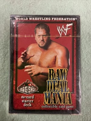 Raw Deal Mania CCG Big Shoe Starter Deck Sealed
