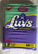 Luvs Ultra Leakguards Baby Disposable Diapers Size 1 Jumbo Pack 68 8-14 lb 