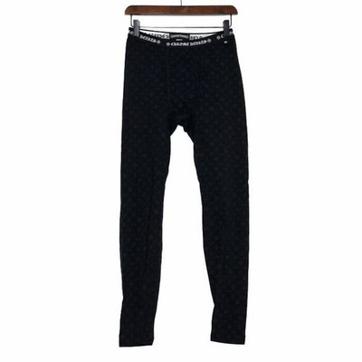 Chrome Hearts Black CH Logo Dot Pattern Leggings aa59761 152318302
