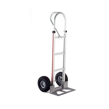 Magline HMK15AUA4 Aluminum Hand Truck, Vertical Loop Handle, Pneumatic Wheels...