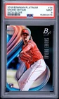 2018 Bowman Platinum #34 Shohei Ohtani With Glove PSA 9