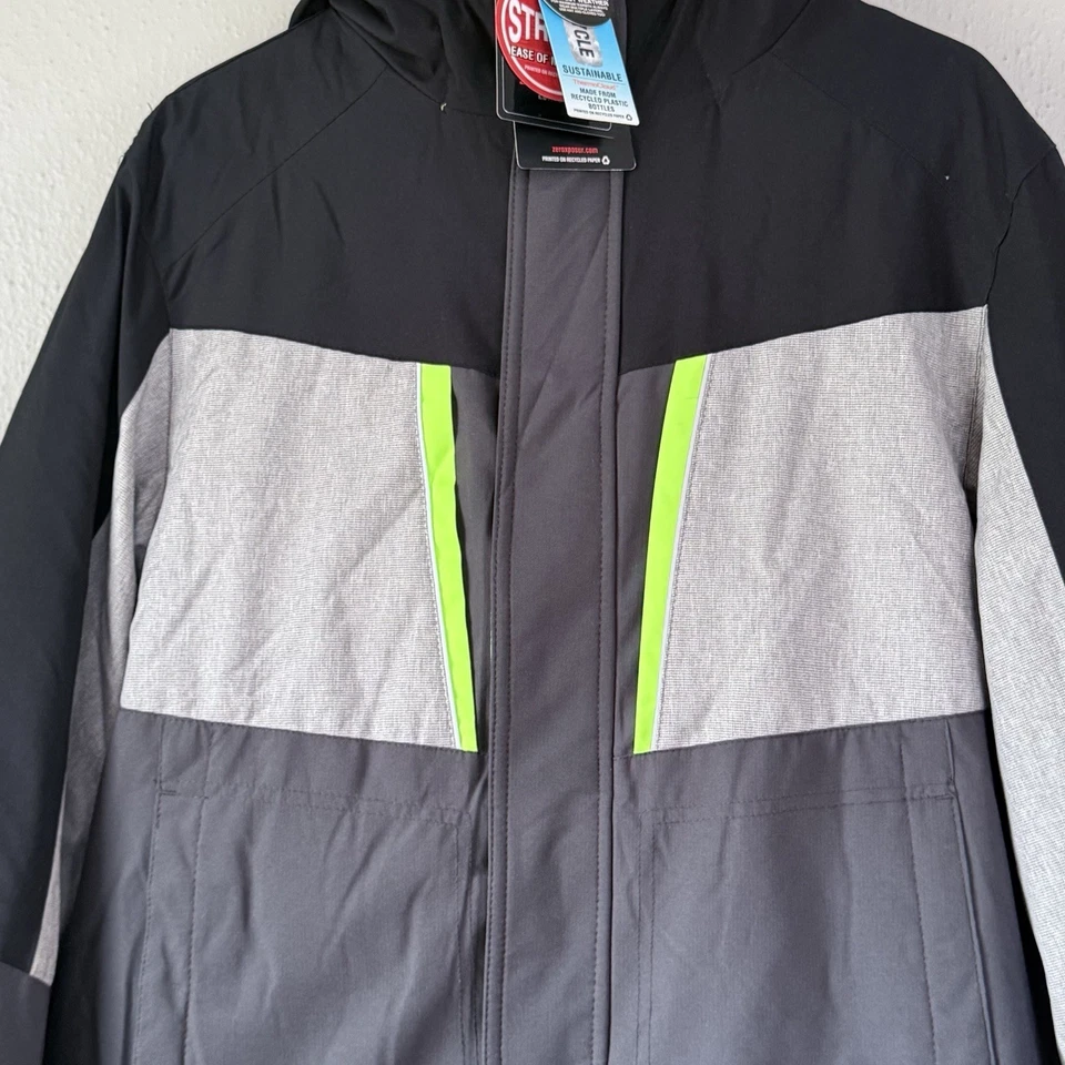 ZeroXposur Jacket Inner Shell Outer Shell Iron/Black Size XXL 18-20 - Image 2 of 4