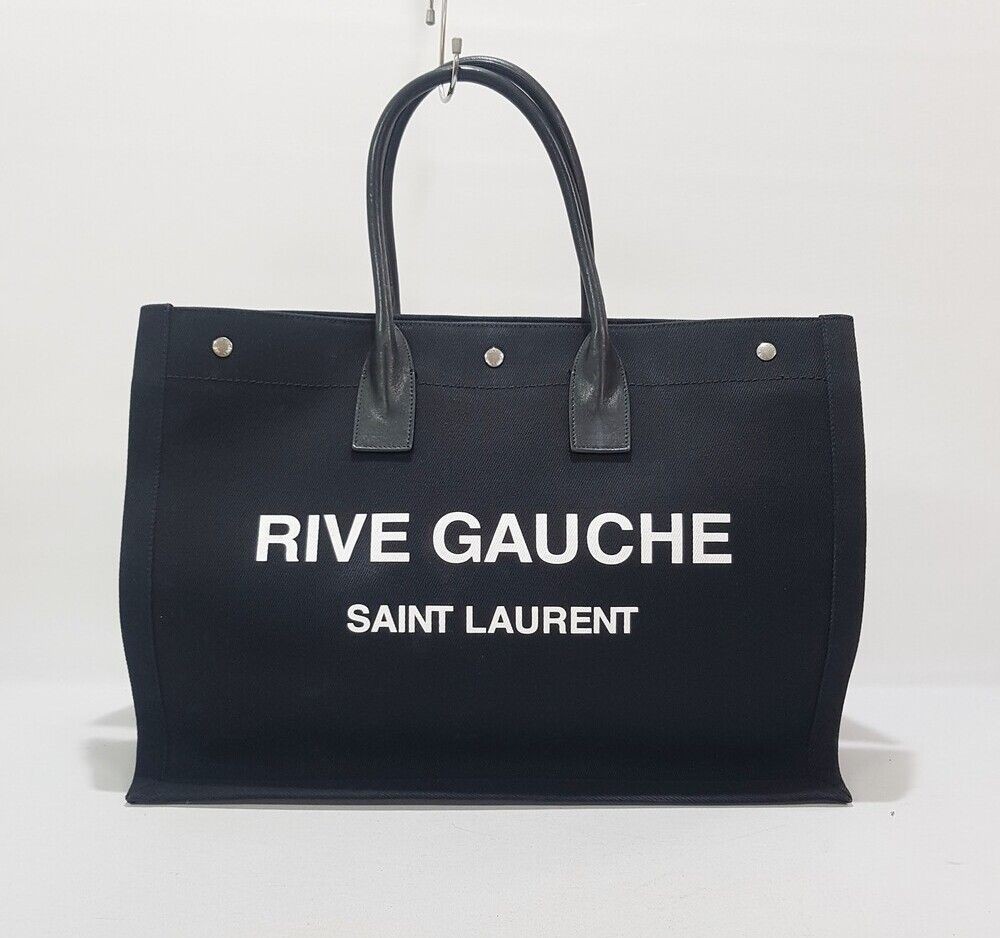 Borsa tote Saint Laurent Rive Gauche in tela 67465358