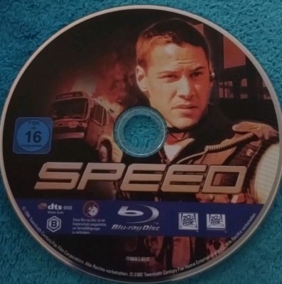Speed - Blu-ray Disc - Neuwertig ohne Hülle