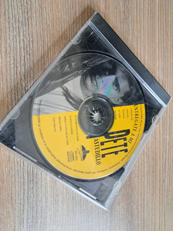 PETE ASTUDILLO Entregate a Mi CD (1991) Tejano RARE Selena y Dinos READ - Image 4 of 4