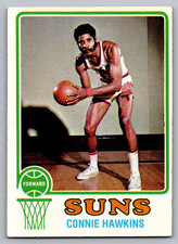 1973-74 TOPPS #43 CONNIE HAWKINS SUNS