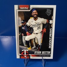 2026 Topps Celebration BYRON BUXTON Dugout Peeks SP Minnesota Twins #255
