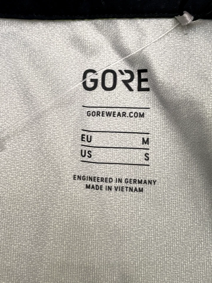 NUEVO Chaleco Gore Wear Windstopper Gore-Tex Spirit M Amarillo Reflectante Transpirable Foto 3 de 4