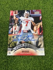 2015 Upper Deck #85 Brandon Bridge Star Rookies Autographs Auto RC AT1