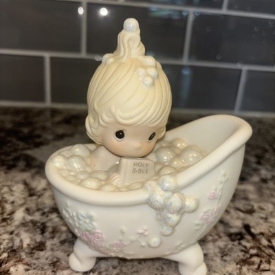 Vintage 1985 Precious Moments He Cleansed my Soul Enesco