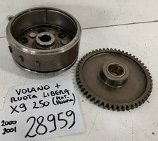 VOLANO ROTORE + RUOTA LIBERA PIAGGIO X9 250 2000 2001  (MOT. HONDA) VEDI📷