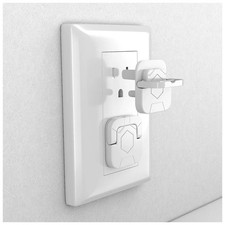 4our Kiddies Baby-Proof Outlet Covers 60 Pack - Child Safety Electric Plug