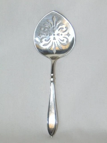 1918 PORTSMOUTH Pattern STERLING SILVER Pierced Tomato Server Spoon, GORHAM
