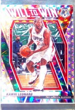 2020-21 Mosaic Kawhi Leonard #3 Clippers Will to Win Mosaic