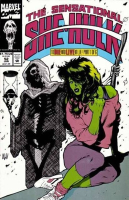 Sensational She-Hulk (1989) #  52 (7.0-FVF) Adam Hughes cover 1993