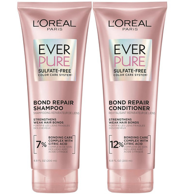 EverPure Sulfate-Free Vegan Hair Care Kit - Shampoo and Conditioner to Strengthe