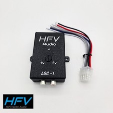 HFV Audio LOC-1 RCA High low line out converter W remote turn on HIFI vector
