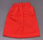 Vintage Barbie Clothes MOD GUAG Barbie 7703 United Airlines Stewardess Red Skirt