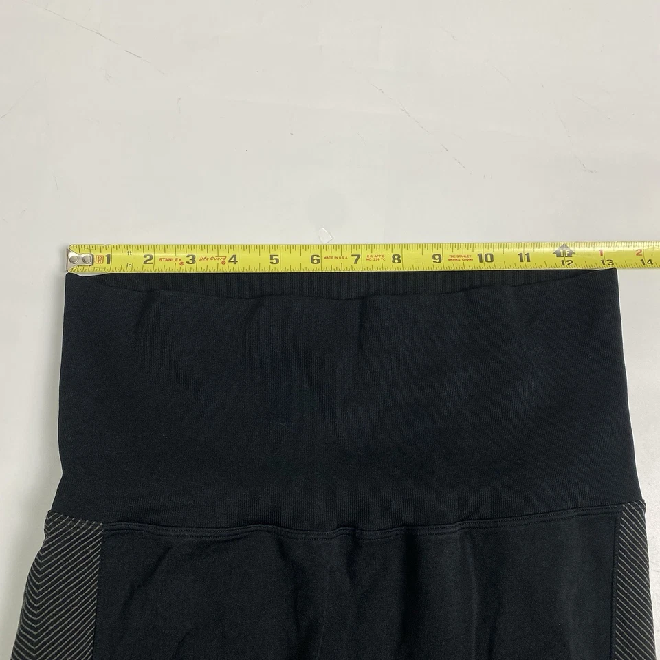 Nike Women's Black High Rise Dri-Fit Knit Training Leggings Athletic Size Small - Image 2 of 4