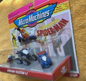Vintage 1993 Micro Machines Amazing SPIDER-MAN Collection # 2       SPIDERMAN