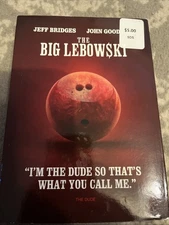 The Big Lebowski (DVD, 1998) New Sealed Slip Cover Jeff Bridges John Goodman.